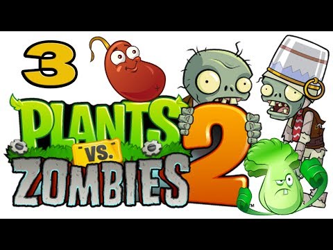 Видео: ч.03 Plants vs. Zombies 2 - Ancient Egypt - Day 2