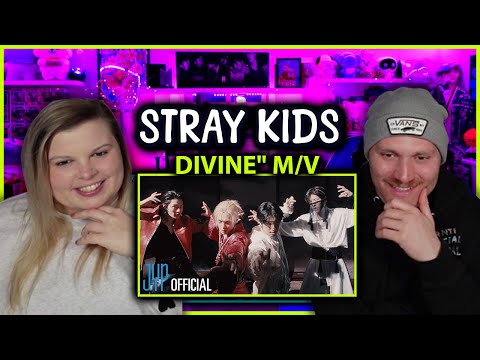 My Wife DISCOVERED STRAY KIDS 'DIVINE' (신선놀음)? | MV REACTION