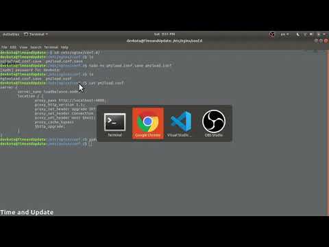 Load Balancing a NodeJs Application - YouTube