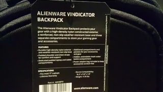 AlienWare Vindicator 17 inch Backpack Review