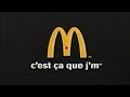 Publicité Du Québec McDonald S C Est ça Que J Aime Publicité Du Québec McDonald S C Est ça Que J Aime