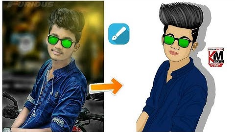 New Cartoon Image Editing Tutorial in mobile||vixel Art+Victor Art||vixel Painting|PicsArt Edit.