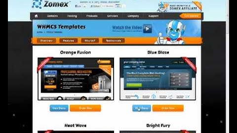 Low Cost High quality whmcs templates