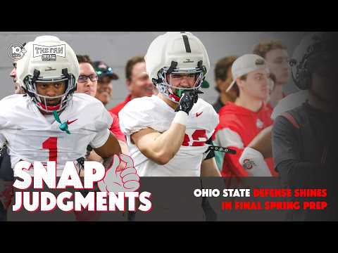 Snap Judgments: Ohio State Defense Shines As Buckeyes Wrap Up Final Practice Ahead Of Spring Game