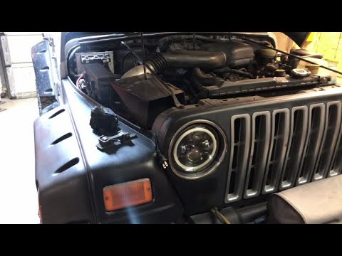 DIY motor mounts replacement. 2000 Jeep Wrangler TJ  4 cylinder. -  YouTube