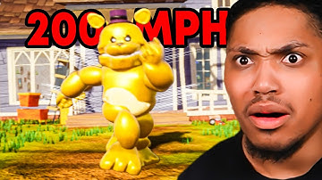 Hello Neighbor Fredbear is FKN Insane..😳