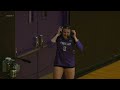 Portland Volleyball vs. Seattle U (3-0) - Lucia Busso Postmatch Interview