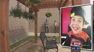 VIDEO: Memorial designed, built by one young man to help remember another.