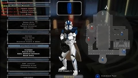 501st Clone Commander-SWBF2 (Coruscant)