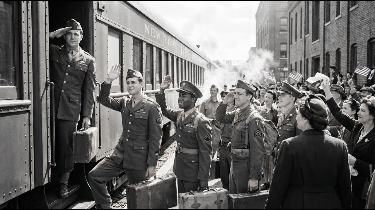 Când prizonierii germani au ajuns în America, ceea ce au văzut i-a uimit complet