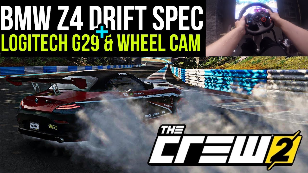 The Crew 2 Drift Gameplay: BMW Z4 + LOGITECH G29 | GOPRO WHEEL CAM