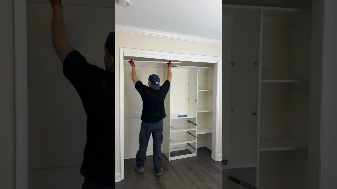 Small Custom Closet Upgrade 