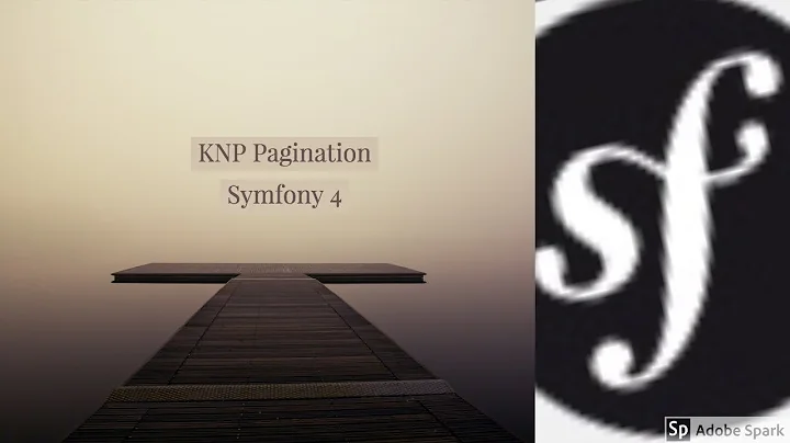 KNP Pagination in Symfony 4