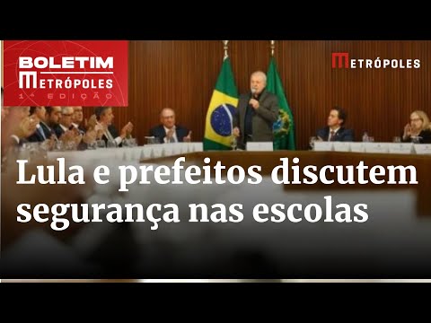 Lula reúne governadores e prefeitos para discutir segurança em escolas