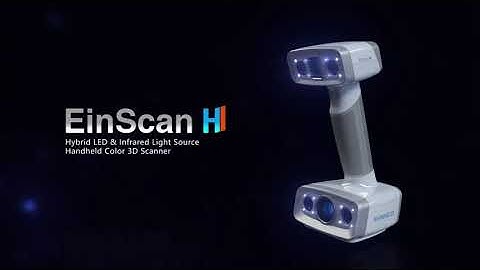 EinScan H Hybrid LED & Infrared Light SourceHandheld Color 3D Scanner