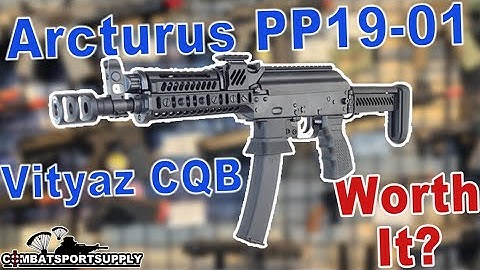 Arcturus PP19-01 Vityaz SP1 CQB Airsoft AEG Review #airsoft