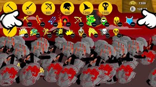 Summoned Army Zombie Vs Final Boss EZ Game⚔️Stick War Legacy Hack🗡️KasubukTQ