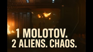 Alien: Isolation - 1 Molotov vs 2 Aliens