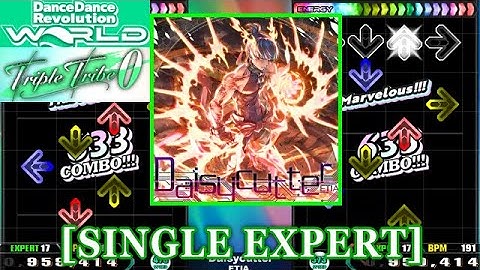 【DDR WORLD】 Daisycutter / ETIA. [SINGLE EXPERT] 譜面確認+Clap
