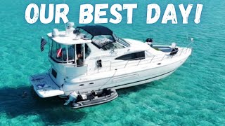 Our BEST day!  (Except for the shark) in Staniel Cay | Exuma Bahamas | Our Great Loop