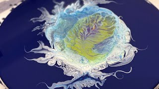 New Wispy Fluid Art - Abstract Art - Funnel Pour