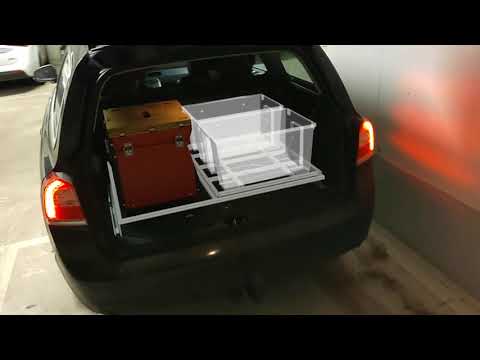 Validating construction in 3D (trunk drawer) using Mixed Reality and HoloLens