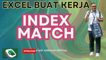 EXCEL BUAT KERJA| Cara VLOOKUP Data ke Kiri dengan Rumus Index Match