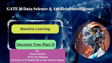 Gini Index | Decision Tree (Part 3) | Machine Learning |GATE Data Science & AI #gateda