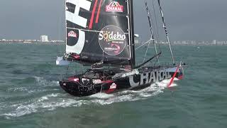 WoW EXCLUSIVE: Jeremie Beyou CHARAL returns home broken. Vendee Globe Report #21 ENGLISH.