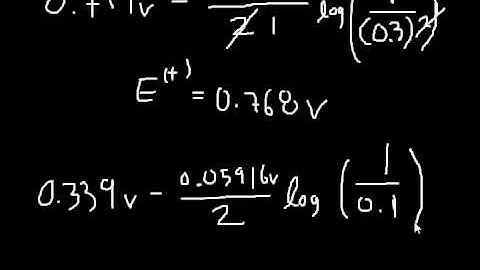 Electrochemistry Part 2: Galvanic Cell reduction potential and Equilibrium Constant