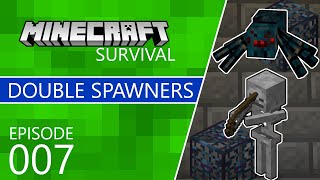 Minecraft 1.15.2 Survival Let's Play #7 - Double Spawners