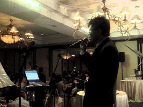 Jeremy Kwan Singing "It Might Be You" at Wedding (...