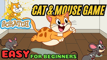 (Scratch Game Projects #1) How to Create a Cat and Mouse Game in Scratch – Easy for Beginners