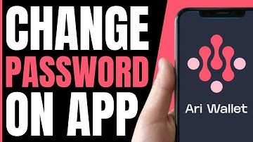 How To CHANGE YOUR PASSWORD On Ari Wallet App (QUICK & EASY) 2025
