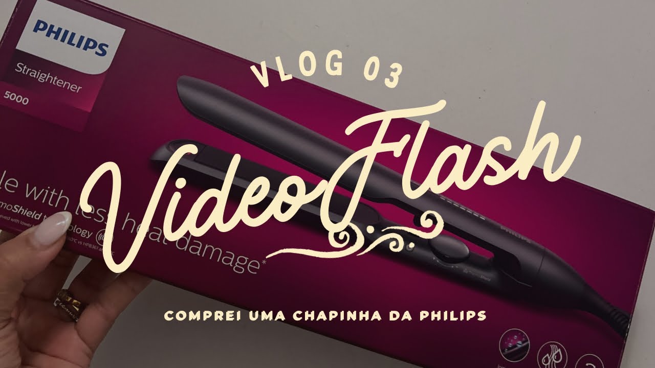 VIDEO FLASH: Resenha chapinha da Philips profissional | 
