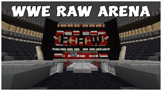 WWE RAW ARENA IN MINECRAFT screenshot 1