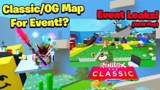 Classic/OG Map Coming For The Event In Bee Swarm Simulator!? (Classic Roblox Event) Resimi