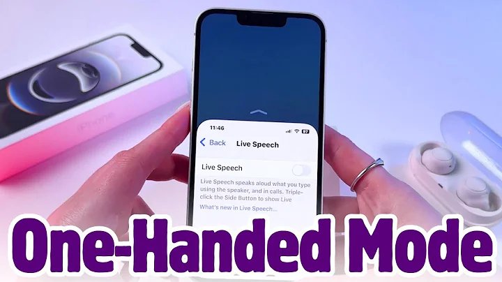 iPhone 16e Guide - Easily Enable and Use One-Handed Mode