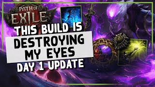 PoE 2 | This build is just... FUN! (also my eyes hurt) - Bloodmage Fireball Day 1 Update