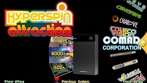 Hyperspin Attraction || All Gaming Categories || Kinhank 12tb Retrogaming Drive