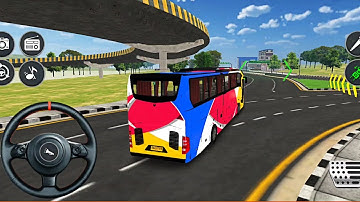 Bus Simulator DS Bus Game -Bus Coach  Driving Simulator 3D Gameplay (Android/iOS)  - Part 10