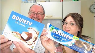 Bounty Ice Cream And Bounty Secret Centre Biscuits ~ Food Review With Roxy