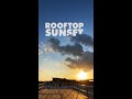 Summer rooftop #sunset in Chicago 2023 #timelapse