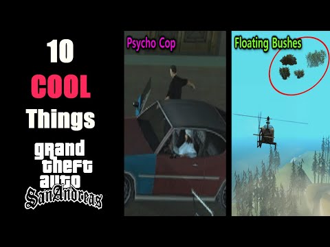 10 COOL things You didn't know about in GTA San Andreas