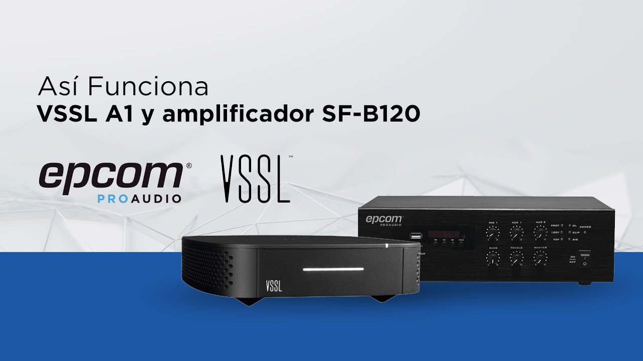 Amplificadores mezcladores 120W, 240W y 500W con lector multimedia Bluetooth