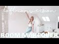 ROOM MAKEOVER! Transforming my sister's old loft room!