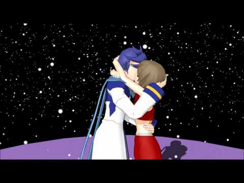 Meiko X Kaito - beautiful kiss (MMD)