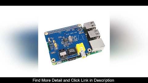 #Short HIFI DiGi+ Digital Sound Card I2S SPDIF Optical Fiber for Raspberry Pi 3 B Plus / 3B / Pi 2