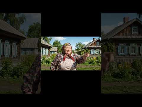 Бабушка, Бегемот Булька залез в лужу. #бабушка #бабка #бегемот #булька #барабулька #нейросеть #veo3