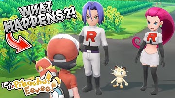 What Happens If You Try And Join Team Rocket In Pokemon Let